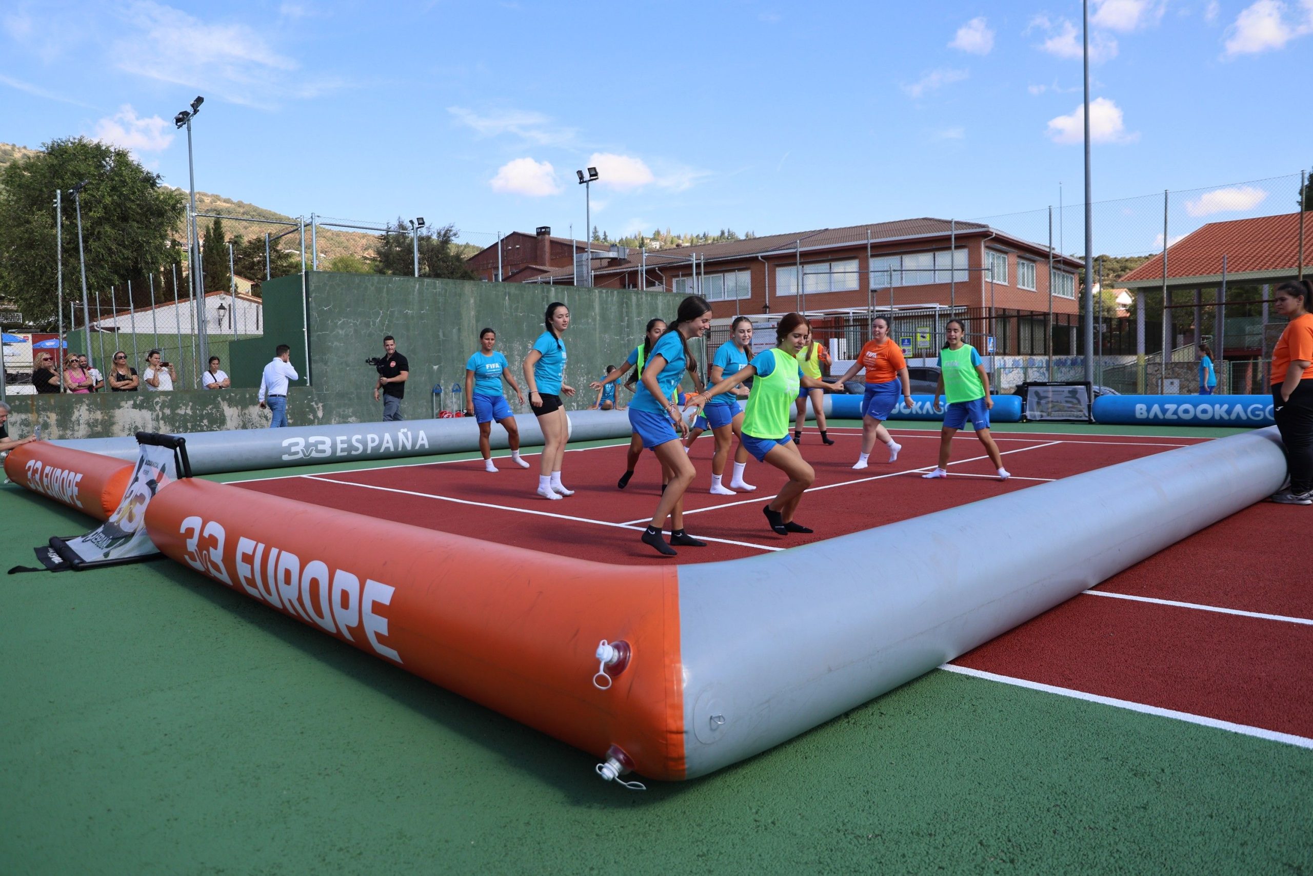CAMPOS DE 3V3ESPAÑ CON LA FEDERACION DE FUTBOL MADRILEÑA